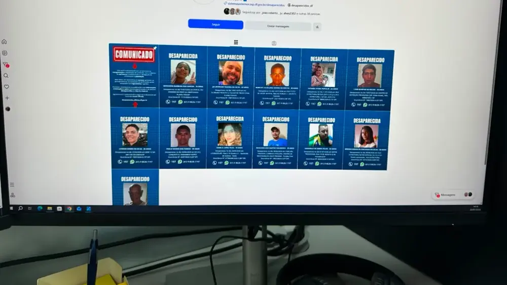 Desaparecimento: registro imediato é reforçado no DF
