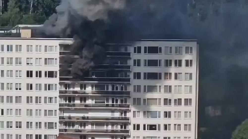 Incêndio na Bélgica deixa mortos e feridos