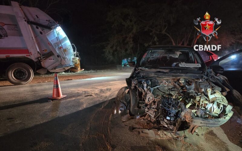 Acidente na Rota do Cavalo deixa uma ferida em Sobradinho