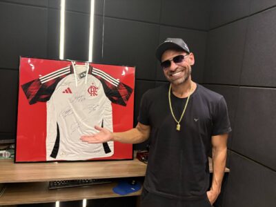 Lar da Bondade rifa camisa do Flamengo autografada