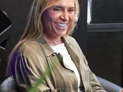 Celina Leão visita sede do Jornal de Brasília